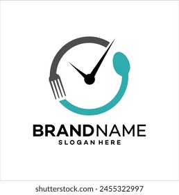 time logo design vector template illustration
