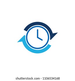 Time Logo Icon Design