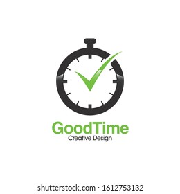 Time Logo and Icon Vector Template