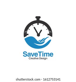 Time Logo and Icon Vector Template