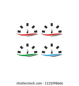 time logo template