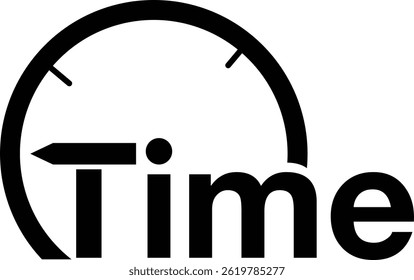 A time logo typically symbolizes the concepts of time, punctuality, scheduling, deadlines, or the passage of moments. It may feature elements like clocks, watches, hourglasses, or abstract representat
