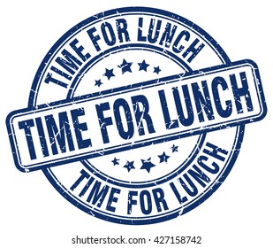 Time Lunch Stamp Stock Vector (Royalty Free) 427158742 | Shutterstock