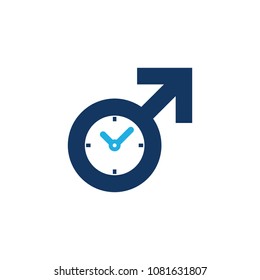 Time Man Logo Icon Design