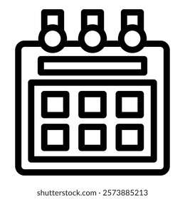 Time management coach icon outline vector. Organizational skill development. Personal abilities improvement