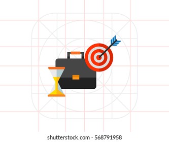 Time Management Concept Icon