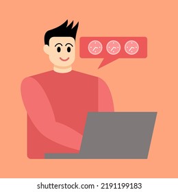 Time management to control target productivity in Business. Illustration of managing time or schedule work responsibilities
