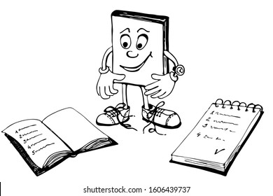 Time management hand drawn book set