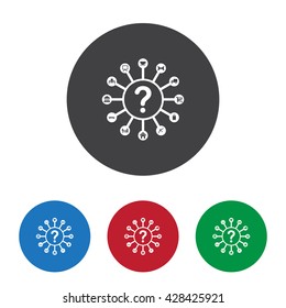 Time Management Icon. Business Concept. Flat Design. Isolated Illustration
