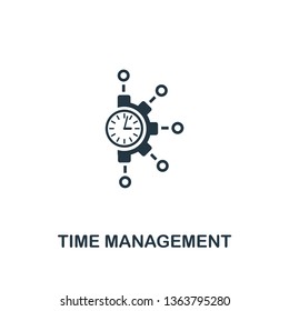 Time Management icon. Creative element design from productivity icons collection. Pixel perfect Time Management icon for web design, apps, software, print usage