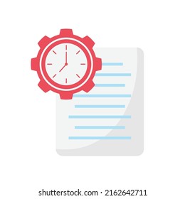 time management icon design template vector illustration