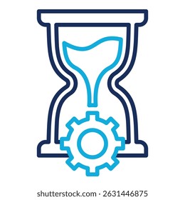 Time Management Icon Element For Design