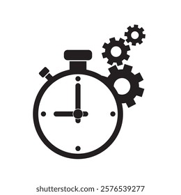 time management icon illustration design template