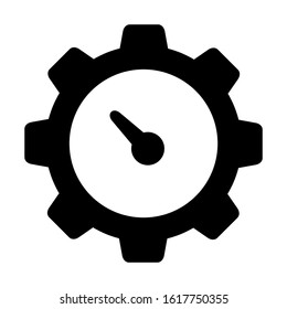 time management icon isolated sign symbol vector illustration - high quality black style vector icons
