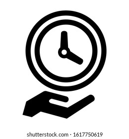 time management icon isolated sign symbol vector illustration - high quality black style vector icons
