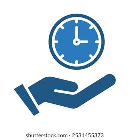 ícone Gerenciamento de Tempo linha vetor ilustração