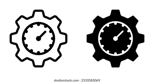 Time Management icon. sign for mobile concept and web design. vector illustration
