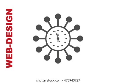 Time Management Icon Vector