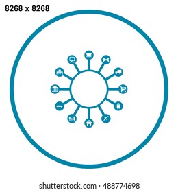 Time Management Icon Vector