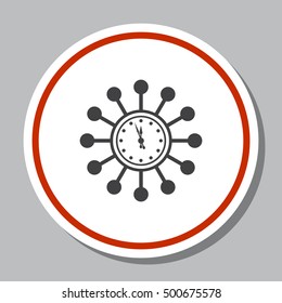 Time Management Icon Vector