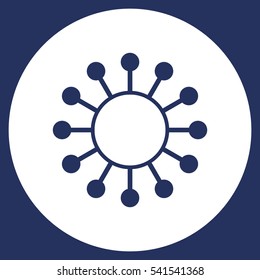 Time Management Icon Vector flat design style