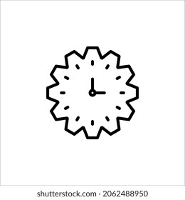 Time Management icon vector illustration on white background. eps 10