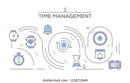 Time Management Icons