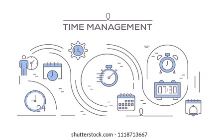 Time Management Icons