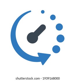 Zeitmanagement icon.wait,hr (Vektorgrafik)