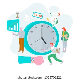 Time management illustration