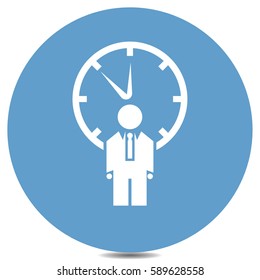 Zeiterfassungszeilensymbol