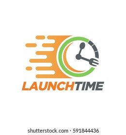 Time management logo concept. Precision time concept logo