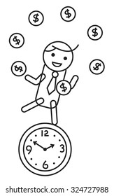 Time management to make much money