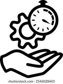 time management time management manage clock settings gears gear 4341