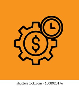 Time Management Premium Icon Download Template