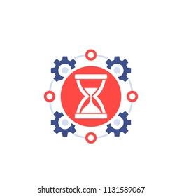 time management and productivity icon