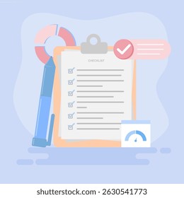 Gerenciamento de tempo. Agendamento e planejamento de tarefas e compromissos, gerenciamento da organização. Ilustrações no estilo Plano.