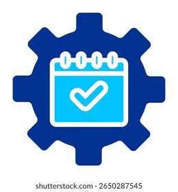 Conceito de Ilustração de Vetor de Ícone Simples de Gerenciamento de Tempo