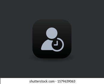 Time Management - Vector App Icon