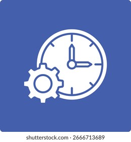 Time Management vector icon. Can be used for printing, mobile and web applications.