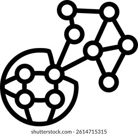 Time Management Vector Line icon Design