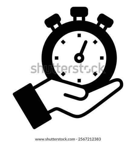 Time Mastery Icon Element For Design