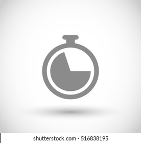 Time measure icon vector