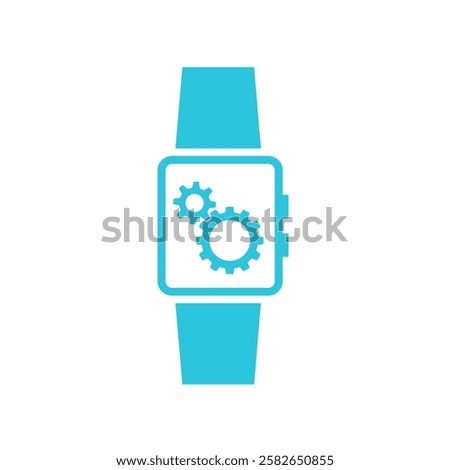 Time Mechanism icon, Isolated on white background.