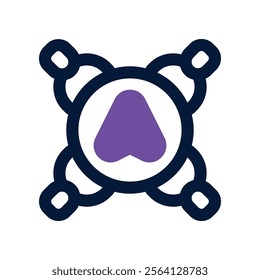 time meeting icon. vector dual tone icon for your website, mobile, presentation, and logo design.