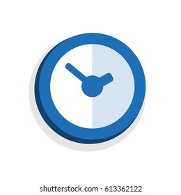 time minutes thin line icon duration length Icon symbol clock design vector template timer, watch, timepiece. Vector Illustration Set web icon watches