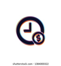 Time is Money - 3D Style Effect App Icon