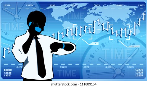Time is money. (EPS10 vector)