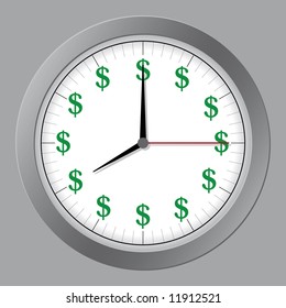 Time is money - gray