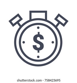 time is money icon